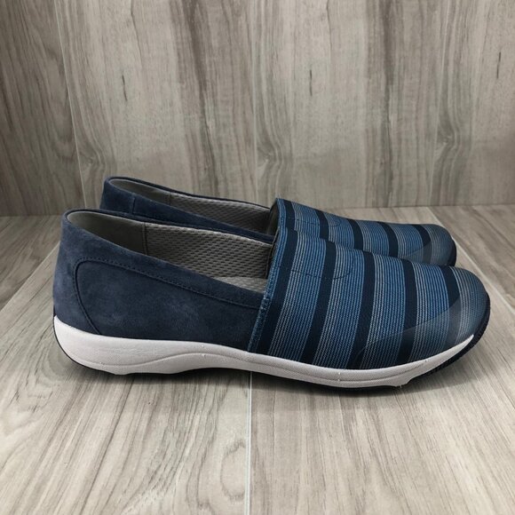 Dansko Shoes Womens EU 41 Harriet Stretch Suede Blue Slip On Loafer Sneakers - Picture 1 of 11